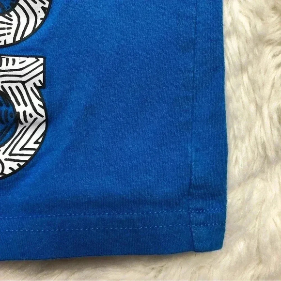 Adidas T-Shirt Blue  Size 3T - Picture 3 of 16